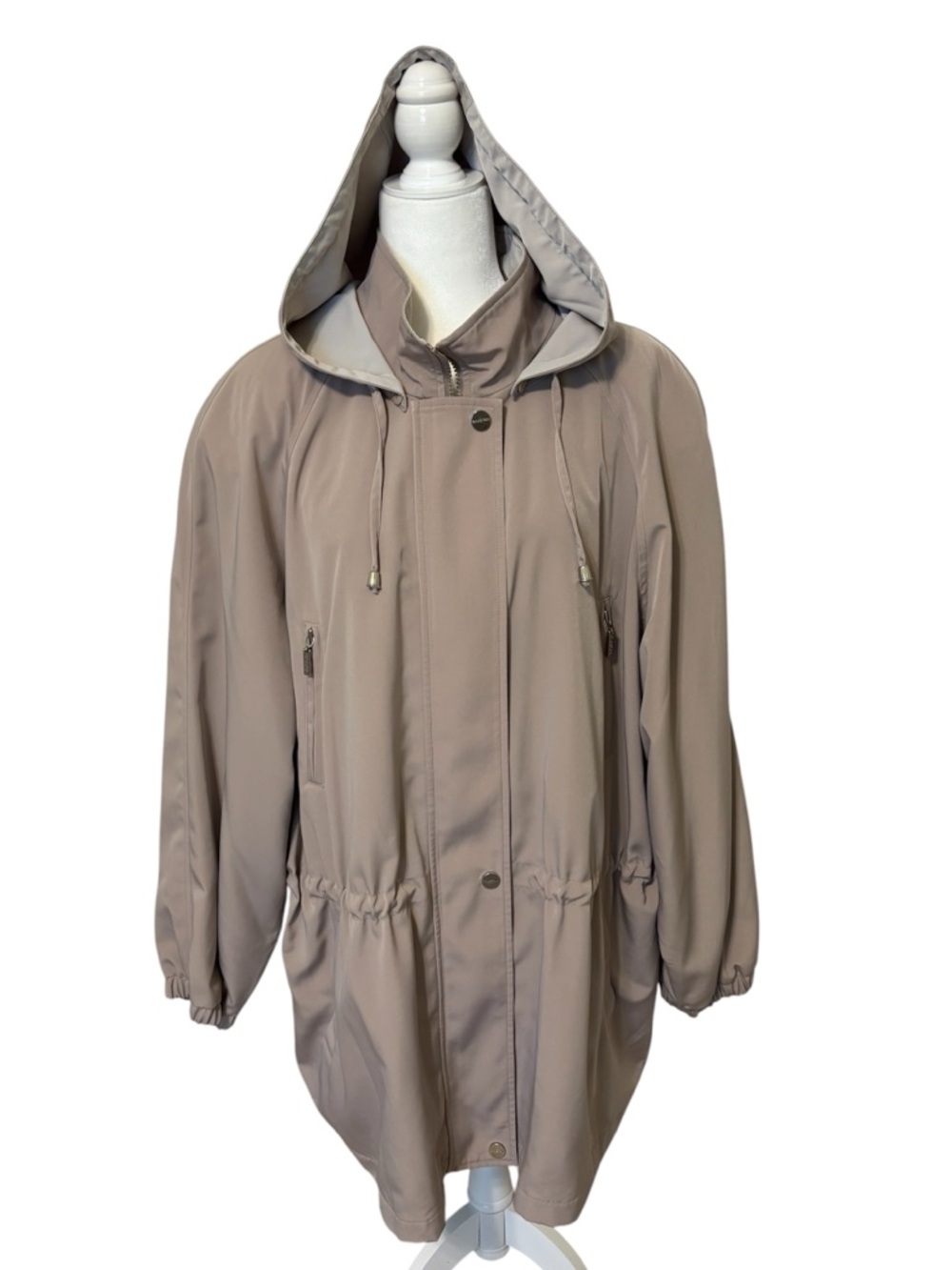 BRAETON Tan All-Weather Long Jacket Size 3X